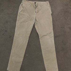 Mens American Eagle Skinny Fit Khakis
